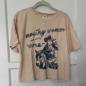 NWT Mouthy Women Make History t-shirt